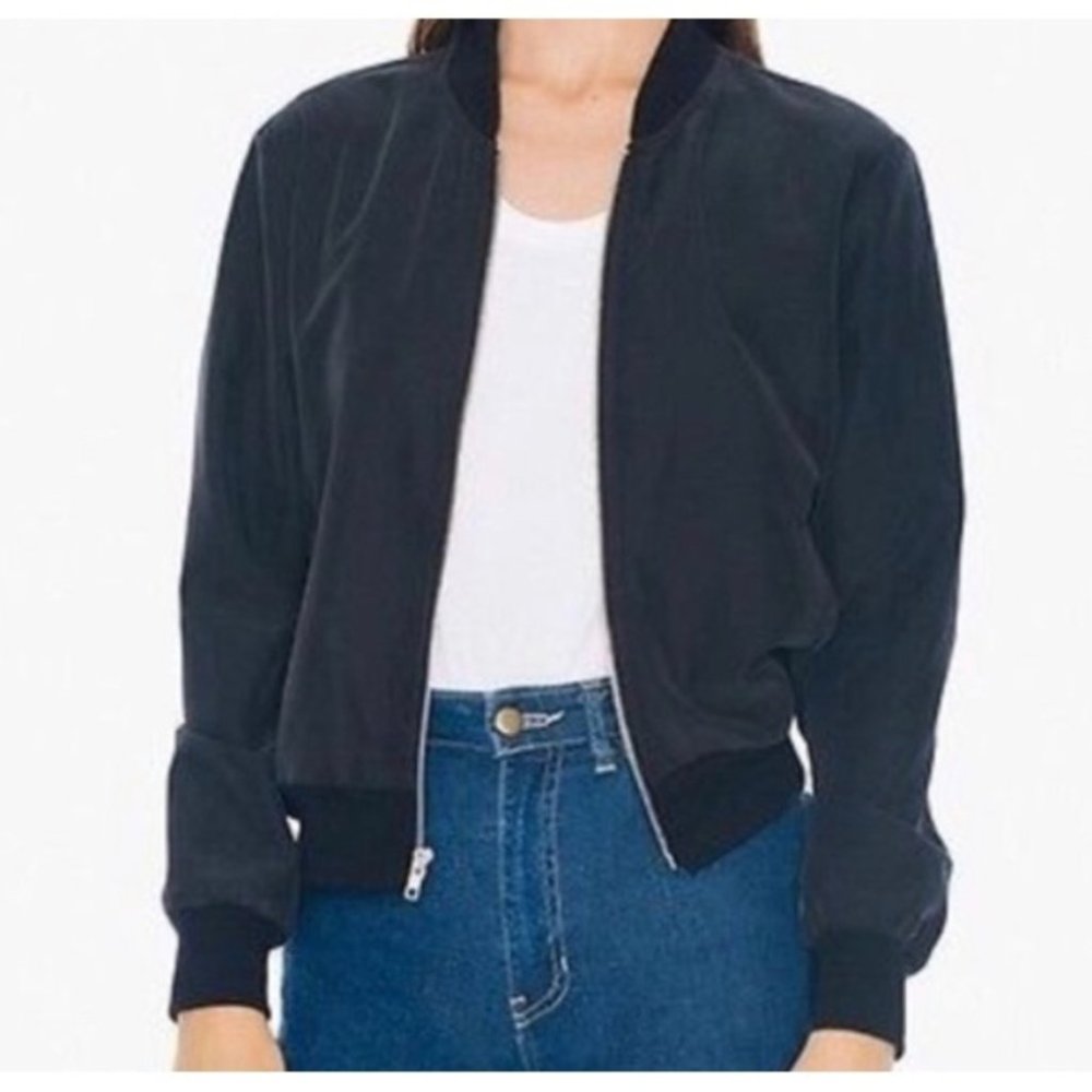 American Apparel Light Bomber Jacket XS